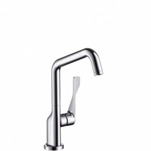 Hansgrohe Spültischmischer Axor Citterio chrom mit Schwenkauslauf