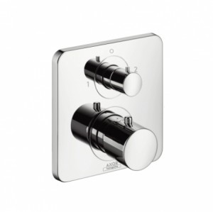 Hansgrohe Thermostat UP Axor Citterio M F-Set chrom m.Absperr-u.Umstellvtl./Hebelgriff