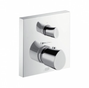 Hansgrohe Thermostat UP Axor Starck Organic F-Set chrom mit Absperr-u.Umstellventil