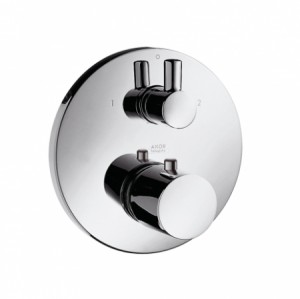 Hansgrohe Thermostatmischer UP Axor Uno F-Set chrom mit Absperr-/Umstellventil