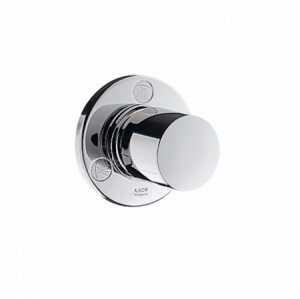 Hansgrohe Vierwegeumstellung Unterputz AXOR Uno Quattro/Trio Set DN20 chrom m.Zerogriff