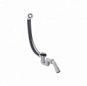 Hansgrohe Wannenab-u.Überlaufgarnitur Flexaplus Grundset m.flex.Überlaufschlauch