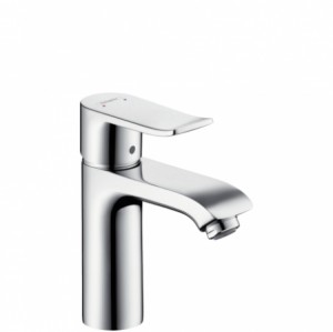 Hansgrohe Waschtischmischer 110 Metris chrom für offene Heißwasserbereiter