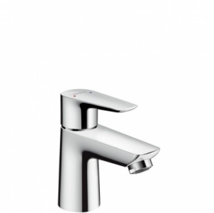Hansgrohe Waschtischmischer 80 Talis E chrom mit Push-Open Ablaufgarnitur