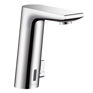 HG Waschtischmischer Elektronik Metris S chrom Netzversion Kaltwasser