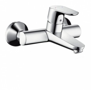 Hansgrohe Waschtischmischer Focus Wandmontage chrom