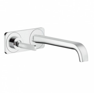 Hansgrohe Waschtischmischer UP Axor Citterio E F-Set chrom mit Platte
