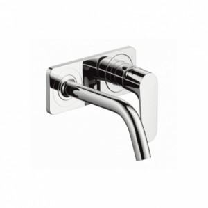 Hansgrohe Waschtischmischer UP Axor Citterio M F-Set chrom kurzer Auslauf mit Platte
