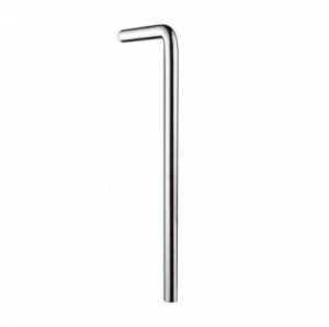 Hansgrohe Winkelrohr 90, o.Bord, MS, DN32, 220x680 chrom