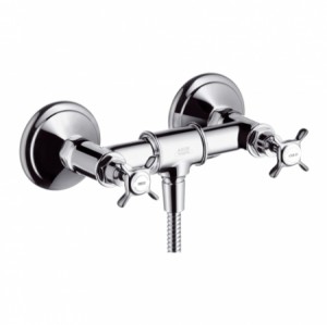 Hansgrohe AXOR Montreux Zweigriff Brausenarmatur, nickel gebürstet 16560820