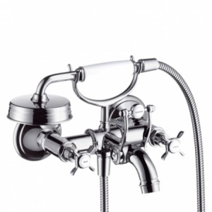 Hansgrohe Zweigriff Wannenarmatur Aufputz AXOR Montreux chrom