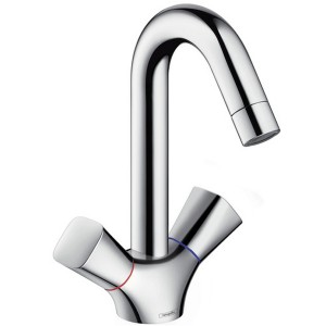 Hansgrohe Zweigriff Waschtischarmatur Logis chrom