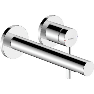 Hansgrohe 2-Loch Waschtischmischer Unterputz  Zesis S F-Set 195 mm Auslauf chrom