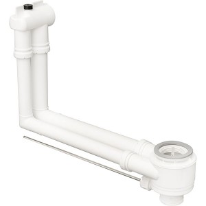 Hansgrohe Ab- und Überlaufgarnitur für Excenterbetätigung für Waschbecken 