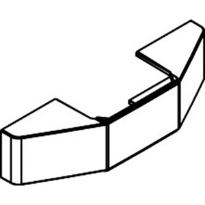 Hansgrohe Abdeckung Raindance Select Showerpipe chrom