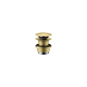 Hansgrohe Ablaufgarnitur Push-Open für Waschtisch- und Bidetmischer Brushed Brass