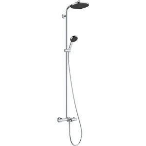 Hansgrohe Activera S Showerpipe 240 1j EcoSmart m. Wannenthermostat Ecostat Fine chrom