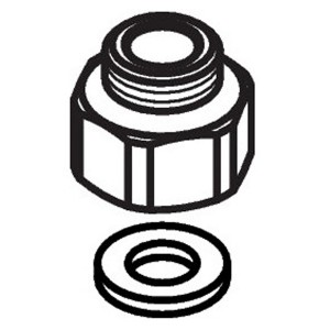 Hansgrohe Adapter G3-8/G1-2 kpl.  
