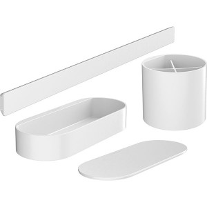Hansgrohe Badezimmerset WallStorismattweiss