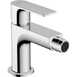 Hansgrohe Bidetmischer Rebris E mit Metall Zugstangen-Ablaufgarnitur chrom