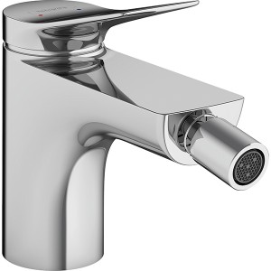 Hansgrohe Bidetmischer Vivenis mit Zugstangen-Ablaufgarnitur chrom