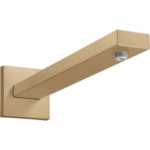 Hansgrohe Brausearm Square 389 mm brushed bronze 