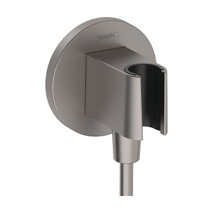 Hansgrohe Brausehalter FixFit S Porter KS für Handbrause brushed black chrome