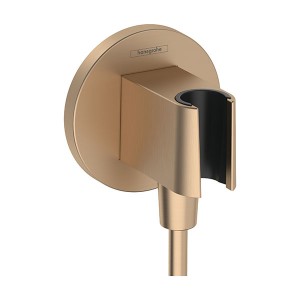 Hansgrohe Brausehalter FixFit S Porter KS für Handbrause brushed bronze