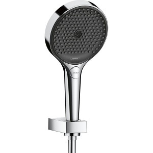 Hansgrohe Brausenset Rainfinity 130 3jet Porter chrom mit 1600mm Brauseschlauch