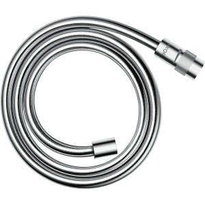 Hansgrohe Brauseschlauch 1,60 m mit Volumenkontrolle Edelstahl Optic
