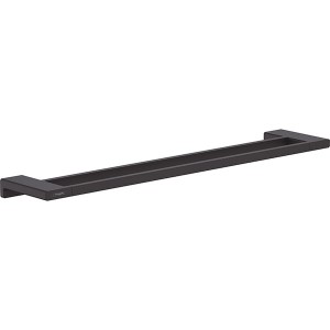 Hansgrohe Doppel-Badetuchhalter AddStoris mattschwarz
