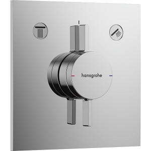 Hansgrohe DuoTurn E Mischer Unterputz für 2 Verbraucher Chrom