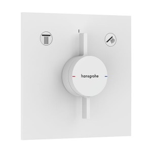 Hansgrohe DuoTurn E Mischer Unterputz für 2 Verbraucher Mattweiß