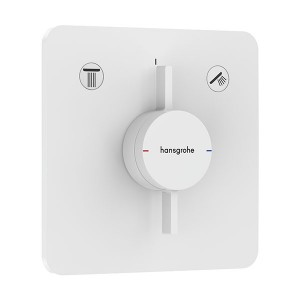 Hansgrohe DuoTurn Q Mischer Unterputz für 2 Verbraucher Mattweiß