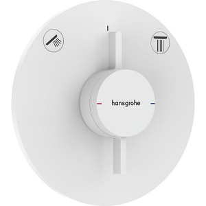 Hansgrohe DuoTurn S Mischer Unterputz für 2 Verbraucher Mattweiß