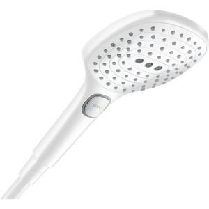 Hansgrohe Handbrause Raindance Select E 120  3jet EcoSmart+ mattweiß