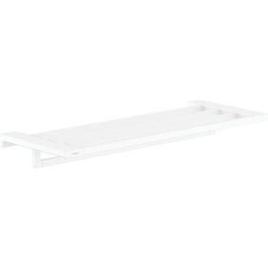 Hansgrohe Handtuchablage mit Handtuchhalter AddStoris mattweiss