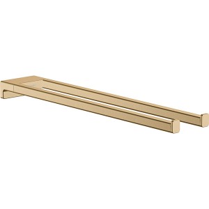 Hansgrohe Handtuchhalter AddStoris zweiarmig brushed bronze