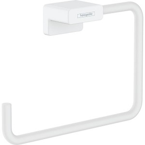 Hansgrohe Handtuchring AddStoris mattweiss 