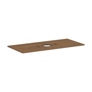Hansgrohe Konsole Xilesa E 1180x550mm  m.Ausschnitt mitt.Aufsatzwasch.o.Hl ECHK