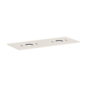 Hansgrohe Konsole Xilesa E 1375x550mm  m.2 Ausschnitten Aufsatzwasch.o.Hl SBma