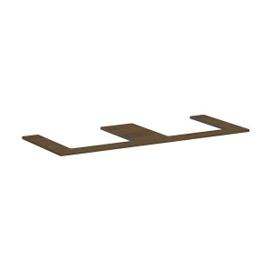 Hansgrohe Konsole Xilesa E 1375x550mm  m. 2 Ausschnitt Aufsatzwasch.ge ECHK