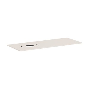 Hansgrohe Konsole Xilesa E 1375x550mm  m.Ausschnitt li.Aufsatzwasch.o.Hl SBma