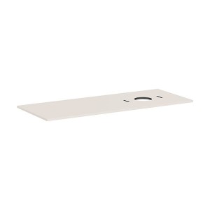 Hansgrohe Konsole Xilesa E 1375x550mm  m.Ausschnitt re.Aufsatzwasch.o.Hl SBma