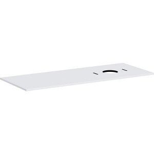 Hansgrohe Konsole Xilesa E 1375x550mm  m.Ausschnitt re.f.Aufsatzwasch.o.Hl MW