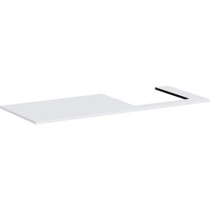 Hansgrohe Konsole Xilesa E 1375x550mm  m.Ausschnitt rechts f.Aufsatzwasch.ge MW