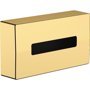 Hansgrohe Kosmetiktuchbox AddStoris polished gold 