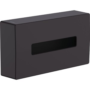 Hansgrohe Kosmetiktuchbox AddStoris mattschwarz 