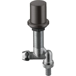 Hansgrohe Küchen-Geräteabsperrventil Brushed Black Chrome
