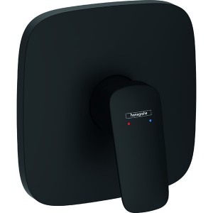 Hansgrohe Logis Einhebel-Brausemischer Unterputz für iBox universal Mattschwarz